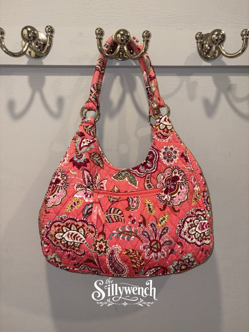 Vera Bradley Call Me Coral Hobo Bag